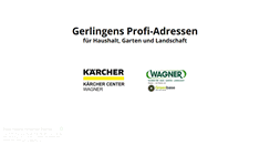 Desktop Screenshot of kaercher-center-wagner.de
